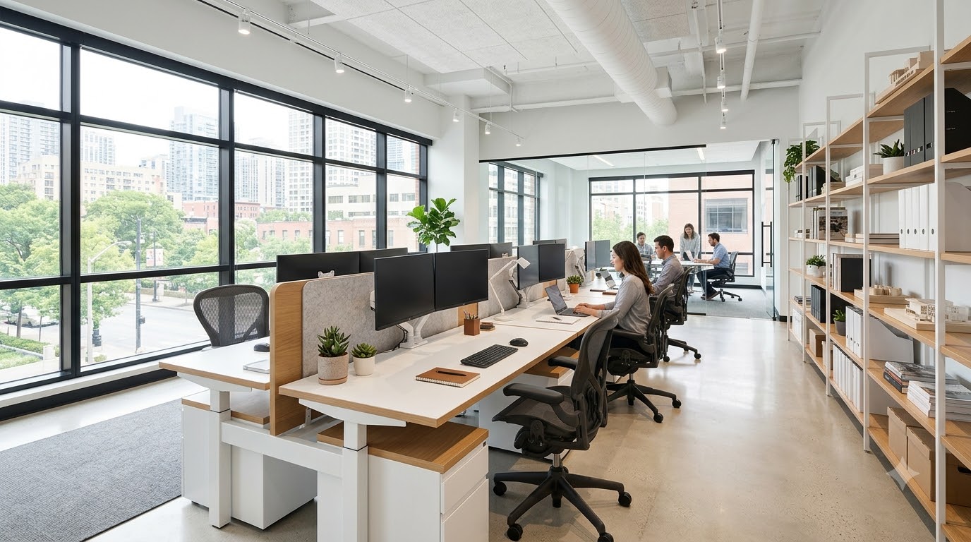 Modular Workstations Help Maximize Office Space in Bangalore