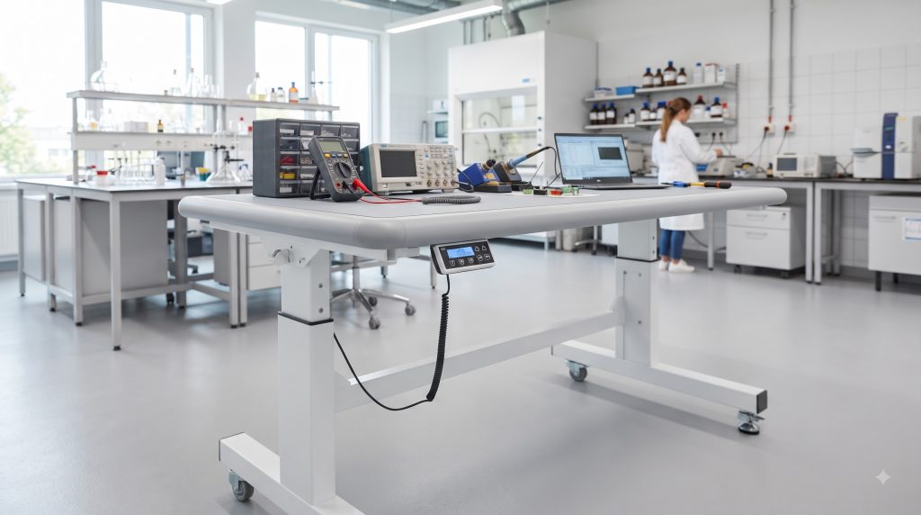 ESD Post forming table tops