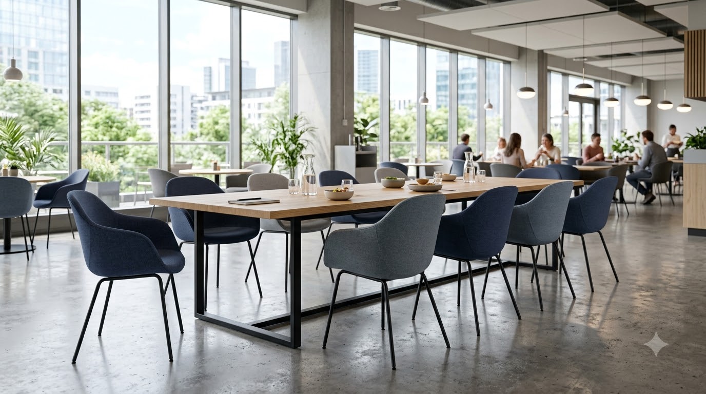 Cafeteria 6-8 Seater Tables in Bangalore