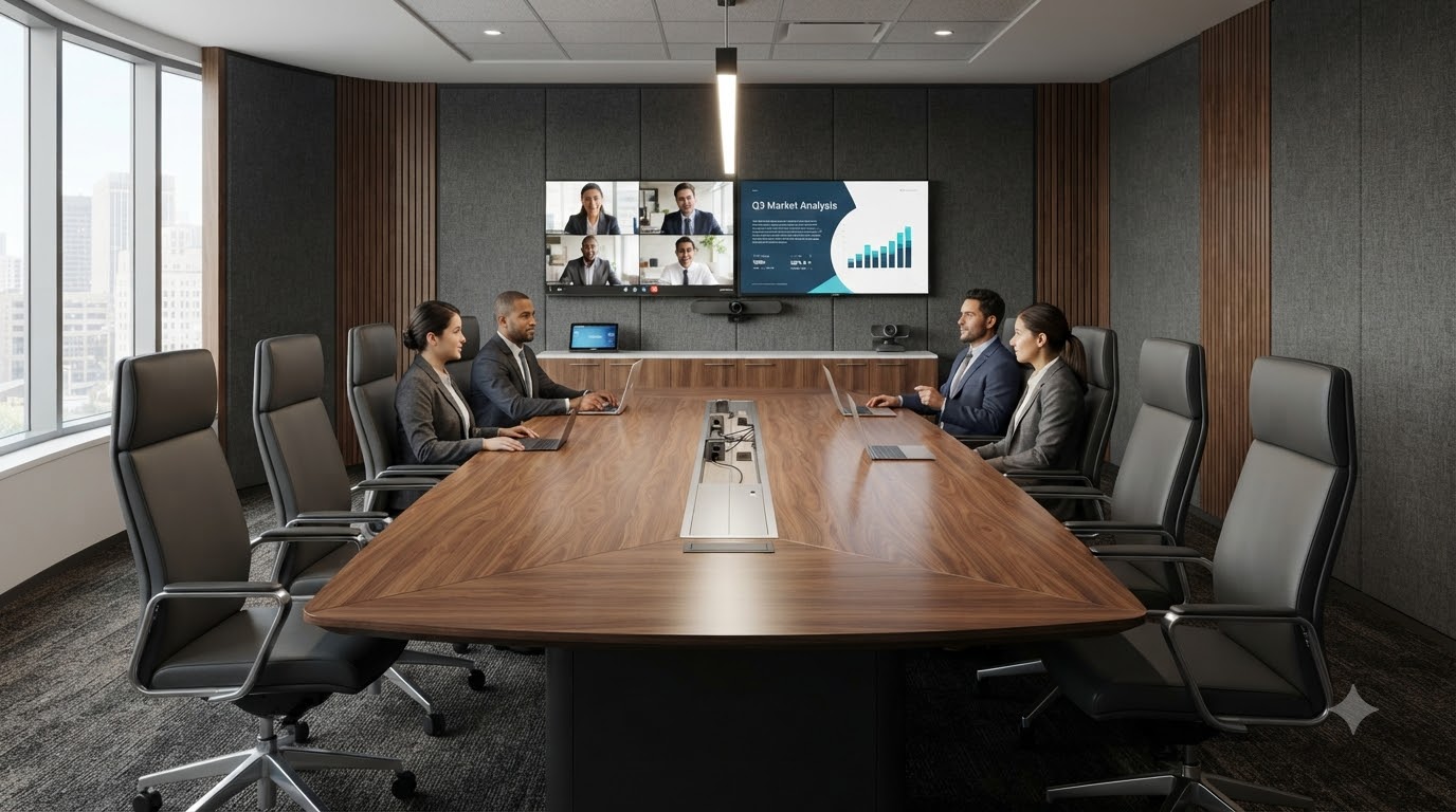 Video-Conference Ready Tables​ Bangalore