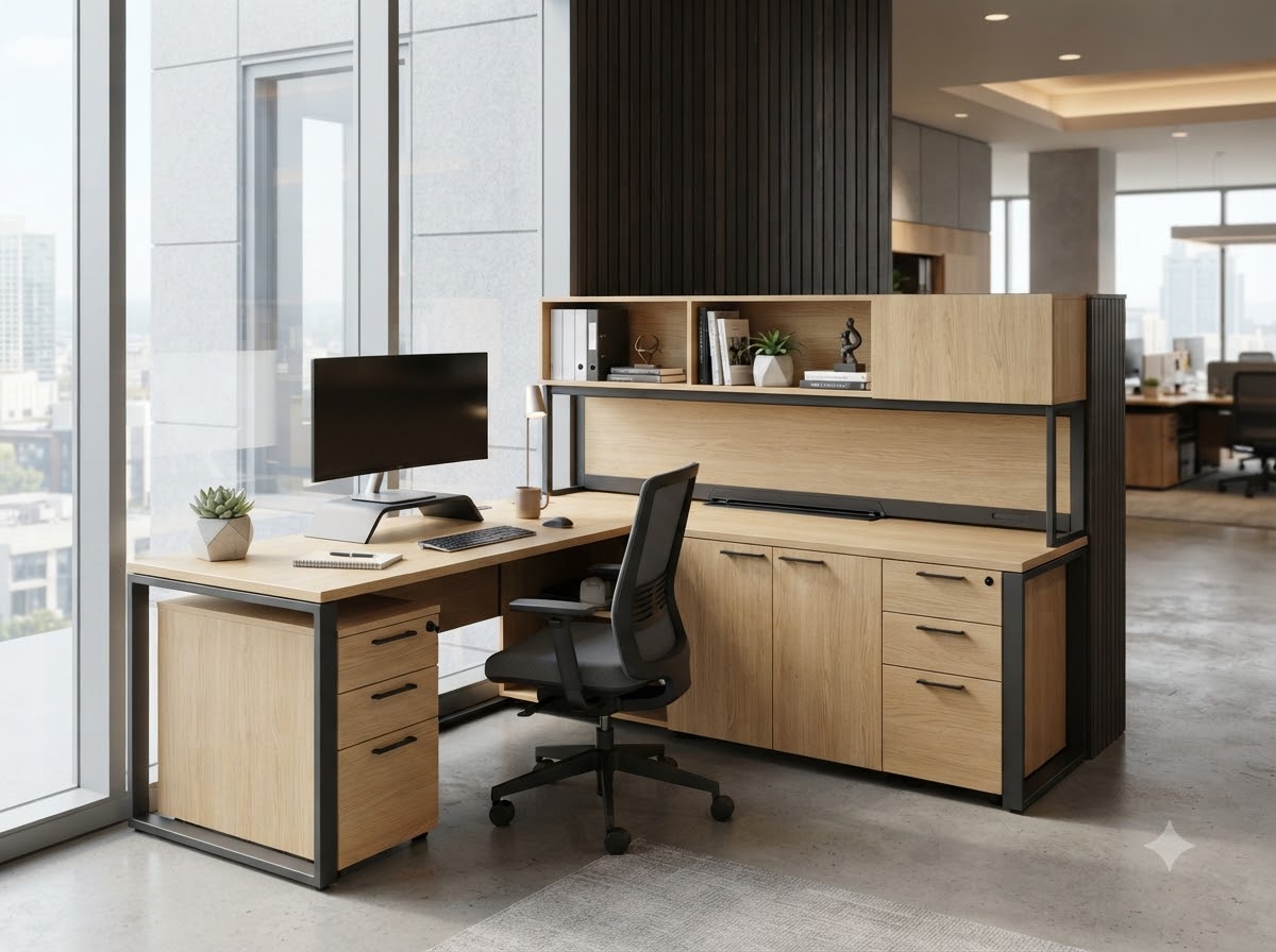L-Shape Workstation Manufacturer in Bangalore