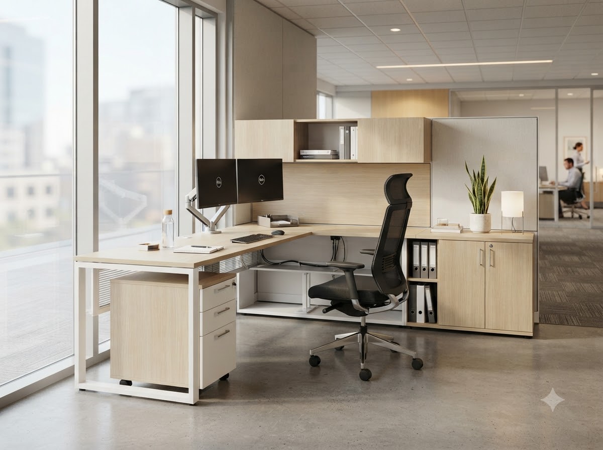 L-Shape Worekstation