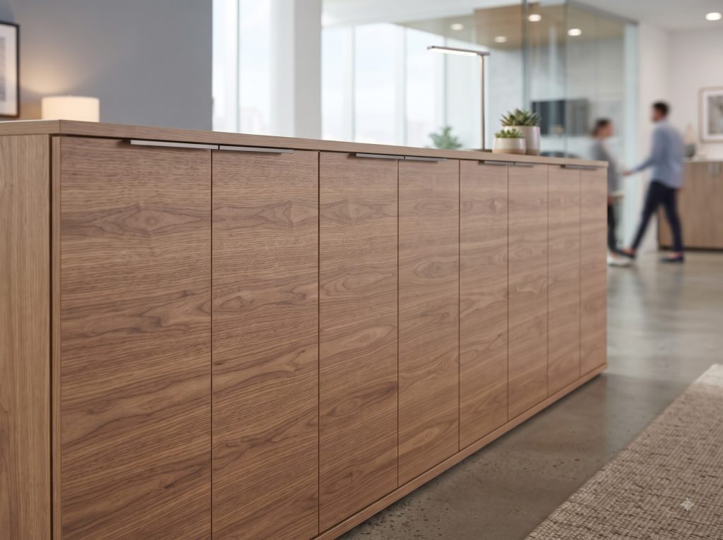 Wooden Office Locker Furniture